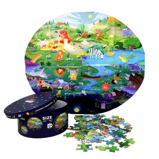 Maletín Circular Animales 150Pz